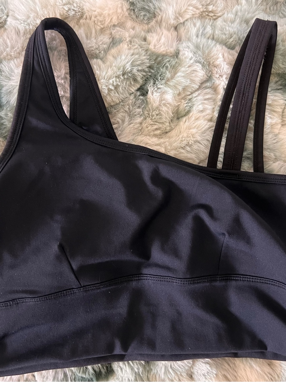 Zella Black Strappy Sports Bra